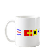 Code Flag Christopher Coffee Mugs