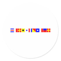 Code Flag Christopher Sticker