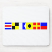 Code Flag Claire Mouse Mats