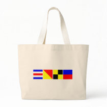 Code Flag Cole Canvas Bags