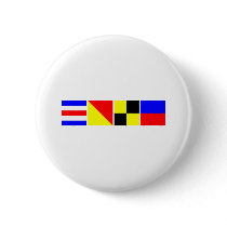 Code Flag Cole Pinback Button
