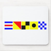 Code Flag Colin Mouse Pads