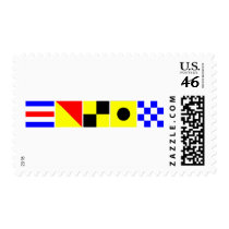 Code Flag Colin Postage