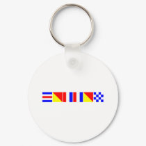 Code Flag Cotton keychains