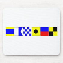 Code Flag Daniel Mouse Mats