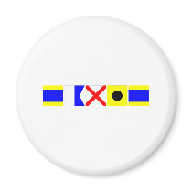Code Flag David magnets by CptMikey Code Flag David magnets