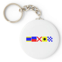 Code Flag Devin Key Chains