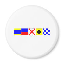 Code Flag Devin Magnets