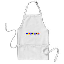 Code Flag Dominic Aprons