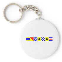 Code Flag Dominic Key Chain