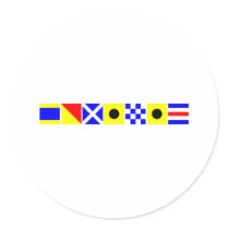 Code Flag Dominic Stickers