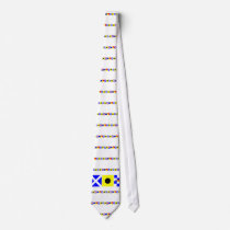 Code Flag Dominic Custom Tie
