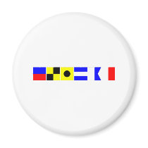 Code Flag Elijah Fridge Magnets