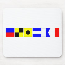 Code Flag Elijah Mouse Pads