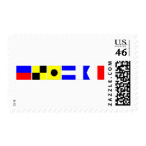 Code Flag Elijah Postage Stamps