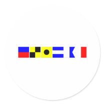 Code Flag Elijah Stickers