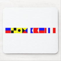 Code Flag Elizabeth Mouse Mats