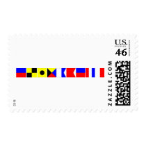 Code Flag Elizabeth Stamps