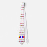Code Flag Elizabeth Neckties
