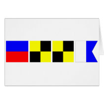 Code Flag Ella Card
