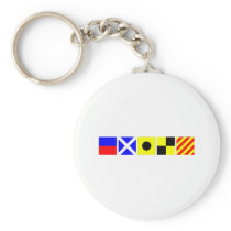 Code Flag Emily Key Chain