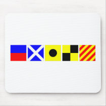 Code Flag Emily Mouse Pad