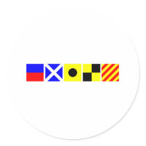 Code Flag Emily stickers