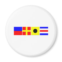Code Flag Eric Refrigerator Magnets