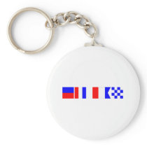 Code Flag Ethan Keychain