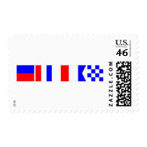 Code Flag Ethan Postage Stamp