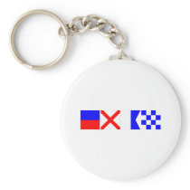 Code Flag Evan Keychain