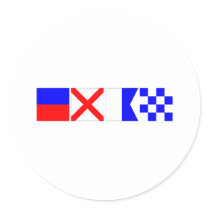 Code Flag Evan Sticker