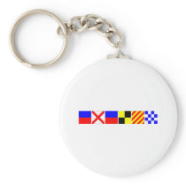 Code Flag Evelyn Key Chain