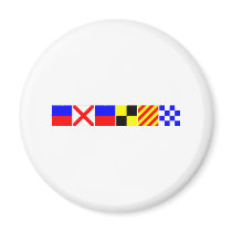 Code Flag Evelyn Magnets