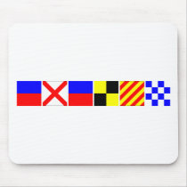 Code Flag Evelyn Mouse Pads