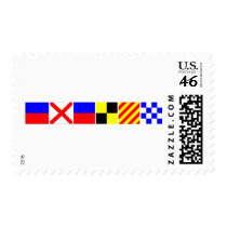 Code Flag Evelyn Stamps