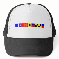 Code Flag Gabrielle Trucker Hats