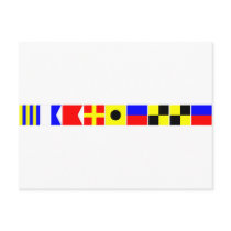 Code Flag Gabrielle Post Cards
