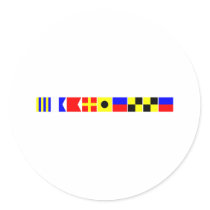 Code Flag Gabrielle Stickers