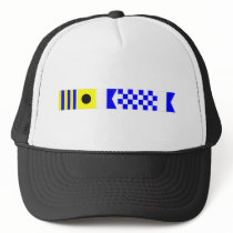 Code Flag Gianna Trucker Hat