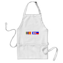 Code Flag Grace Aprons
