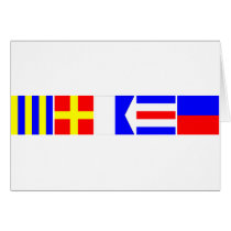 Code Flag Grace Card
