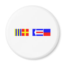 Code Flag Grace Fridge Magnets