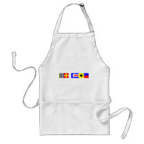 Code Flag Gracie Aprons