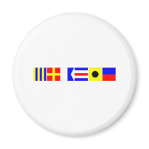 Code Flag Gracie Magnets