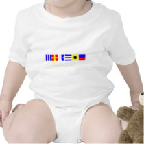Code Flag Gracie Bodysuits
