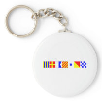 Code Flag Grayson Keychains