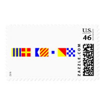 Code Flag Grayson Stamp