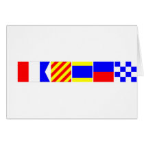 Code Flag Hayden Card