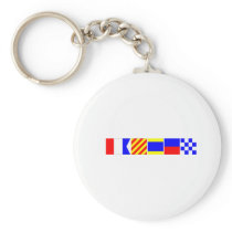 Code Flag Hayden Keychain